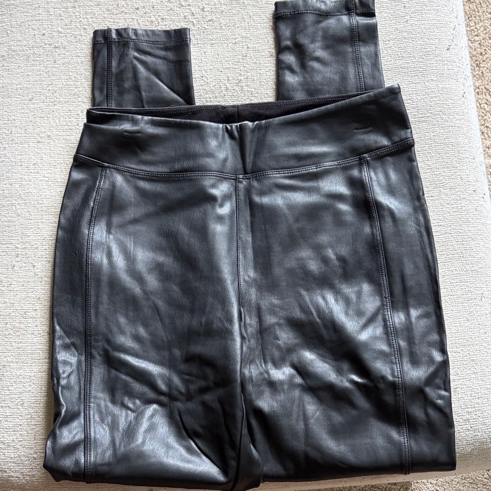 Mudd Black Faux Leather Leggings